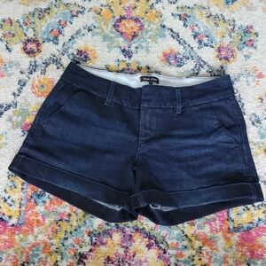 Dear John Blue Jean Shorts Classic Cuffed Style